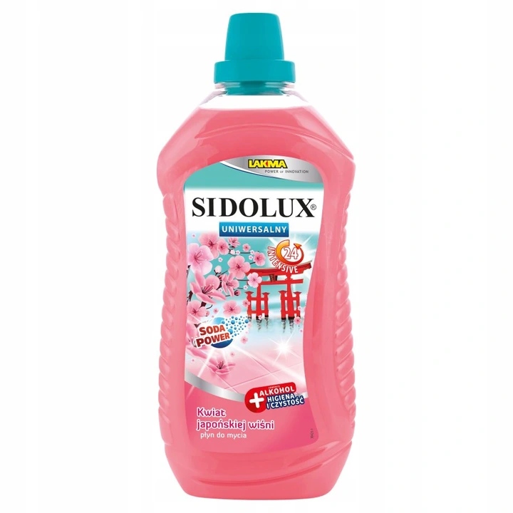 

Sidolux płyn uniwersalny Kwiat Japońskiej Wiśni 1l