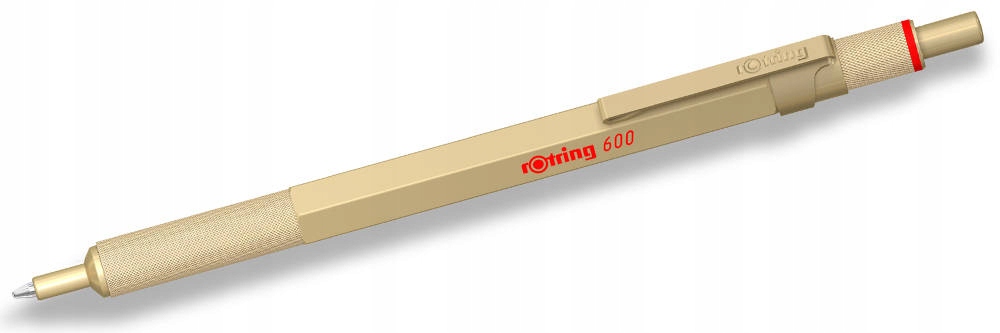 Długopis Rotring 600 metalowy gold