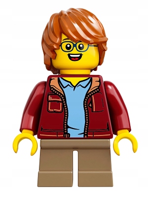 

Minifigurka idea055 Lego Town Chłopiec w okularach