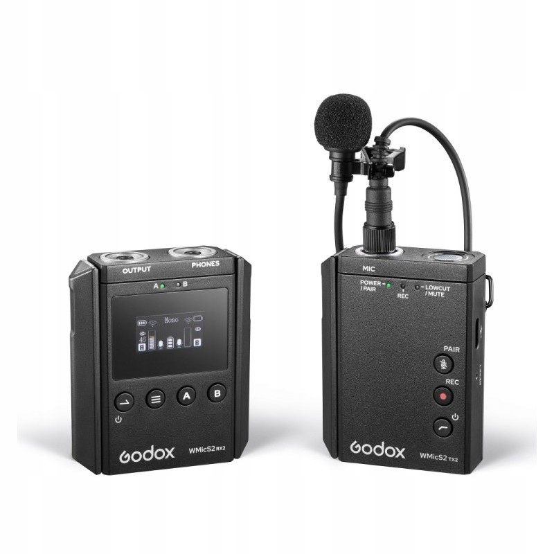 Godox WMicS2 Kit 1 Bezdrátový systém Uhf