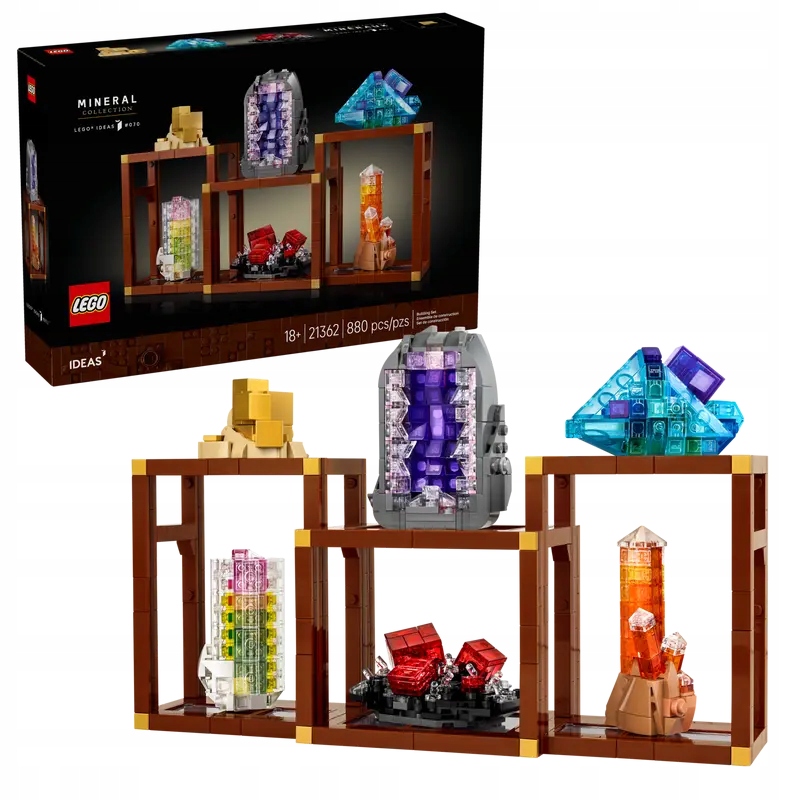 Lego 21362 Ideas Kolekce minerálů