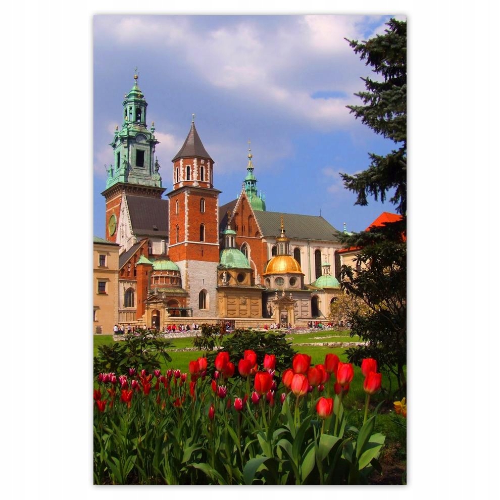 

Plakat 62x93 Kraków Wawel Zabytki