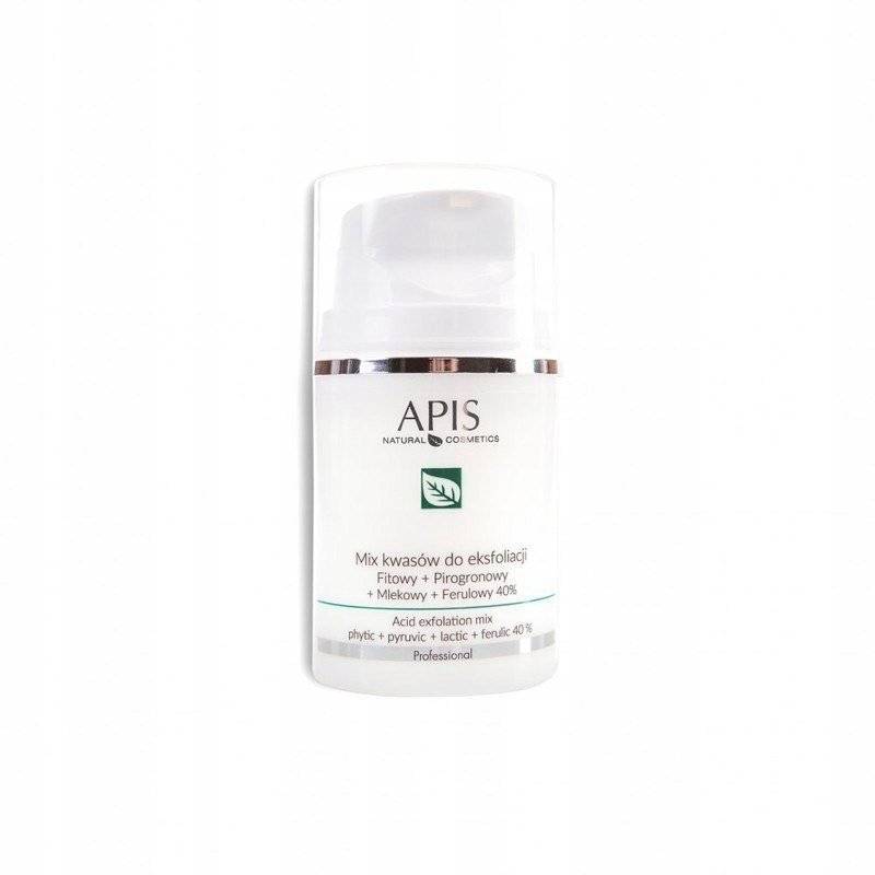 APIS Mix kwasów 40% fitowy + progron + mlekowy + f