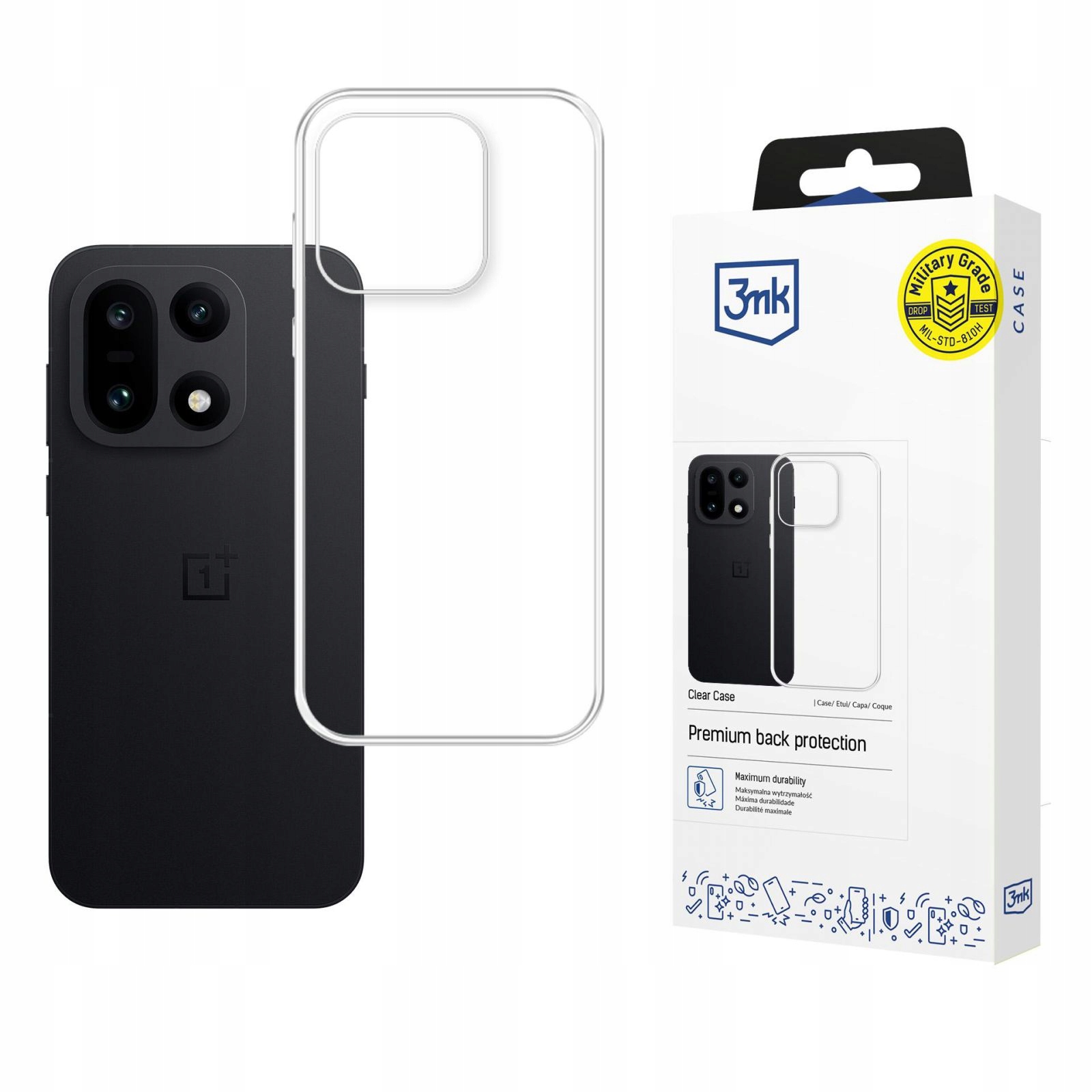 Oneplus 15 5G 3MK Clear Case