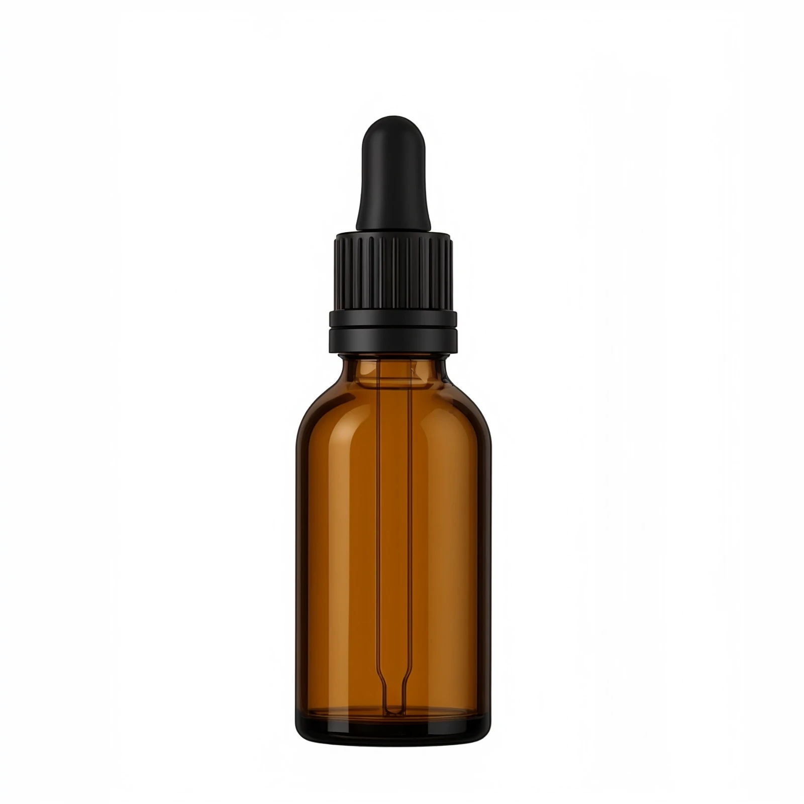 100szt x 30 ml Butelka szklana Uv Pipeta szklana czarna 77mm 18/415 gwint