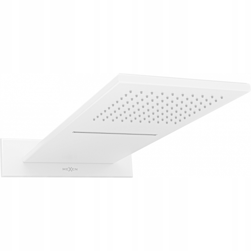 Mexen Waterfall dažďová sprcha slim 50 x 22 cm, biela