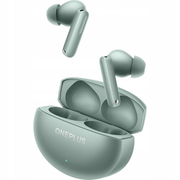 Org Bezdrátová sluchátka OnePlus Buds 4 Anc, zvuková izolace (zelená)