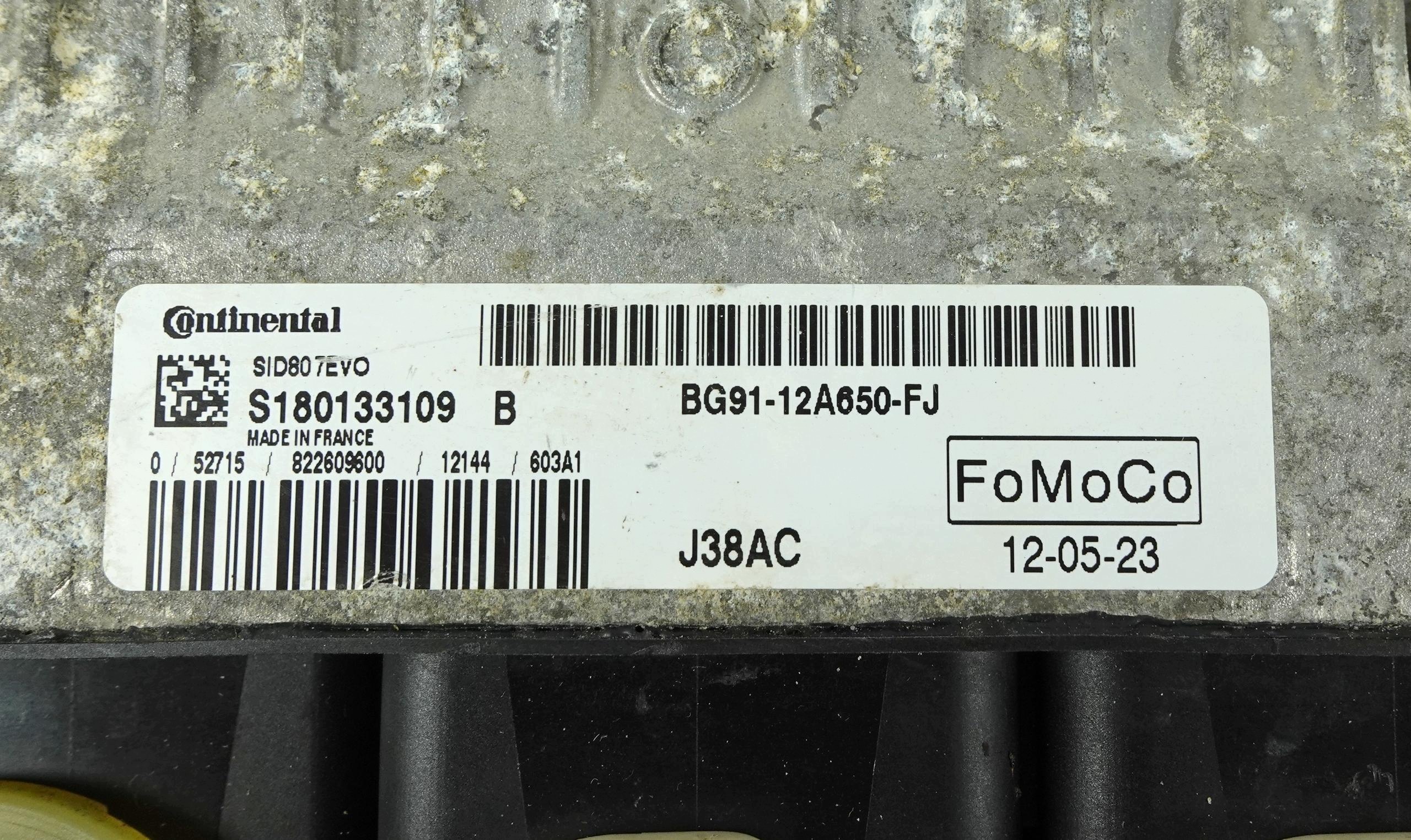 computer motore FORD S-MAX e LIFT 1.6 TDCI BG91-12A650-FJ S180133109B