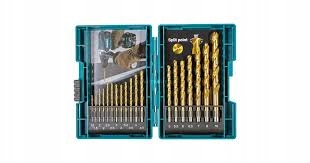 Makita Zestaw Wierteł Tytanowych 1-10 19 Sztuk