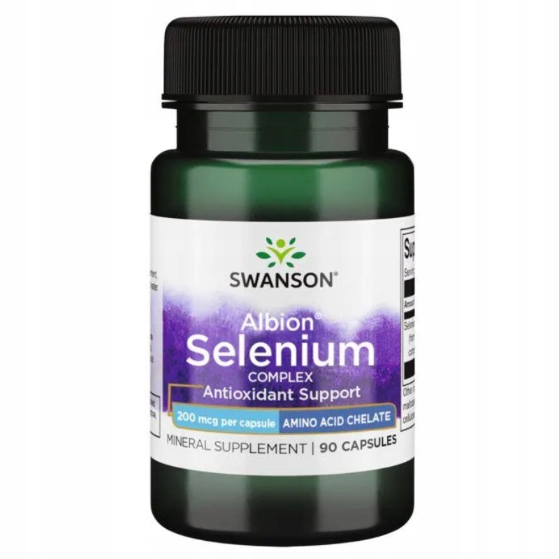 

Swanson Albion Chelat Selen 200mcg 90 Kapsułek