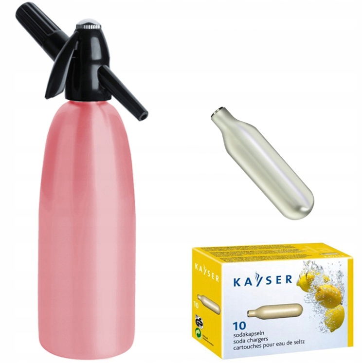 

Saturator Do Wody Gazowanej Sodowej Syfon Stal 1L