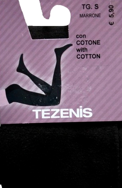 

Tezenis Calzedonia Rajstopy Bawełna Brąz Marrone S
