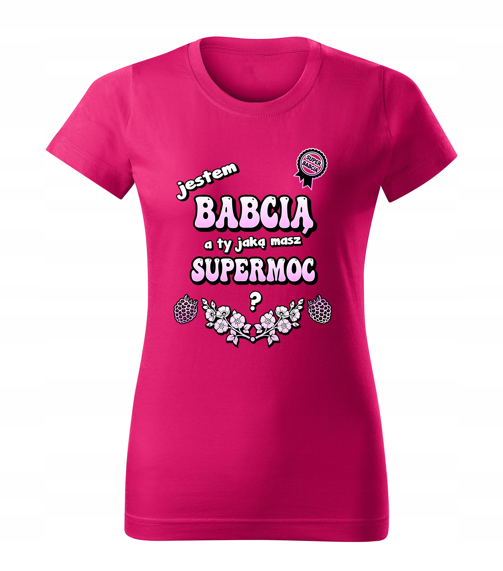 

T-shirt na dzień babci prezent Supermoc r.L