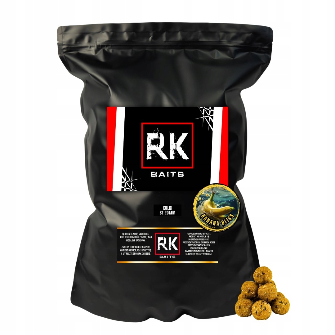 Kulki proteinowe Rk Baits Banana Bliss Se 4kg