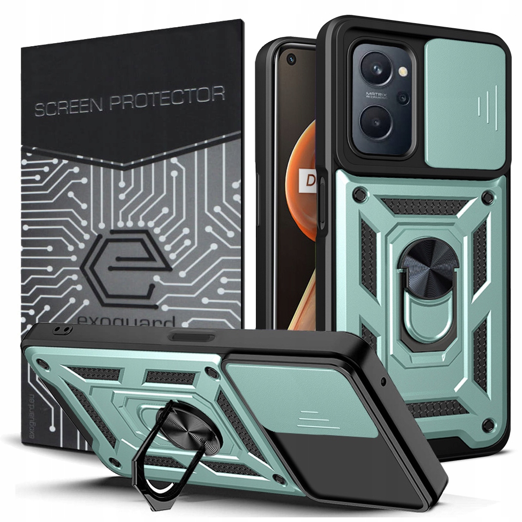 

Etui Pancerne+szkło do Oppo A96 (4G) Realme 9i
