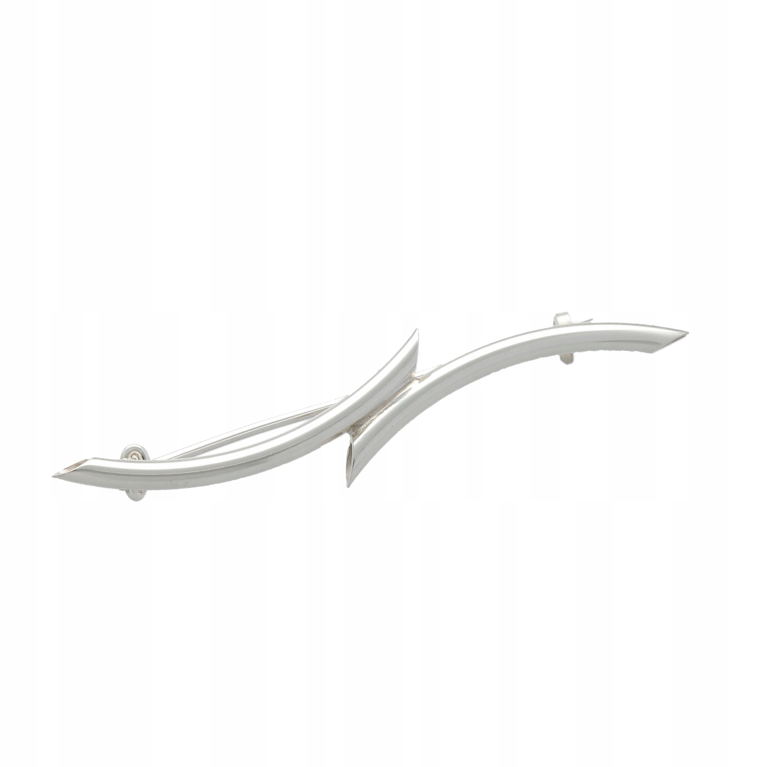 Brož – hladké stříbro