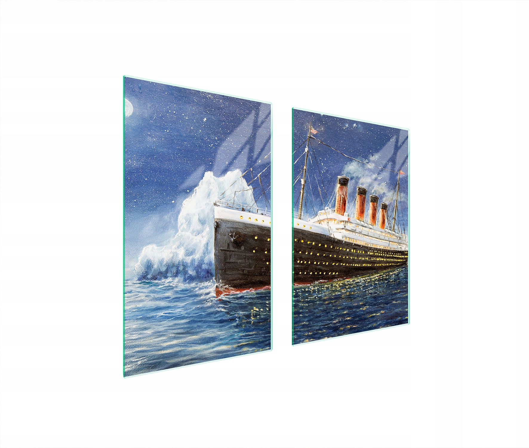 Ochranná Skleněná Deska Do Kuchyně 65x52 Titanic Tvrzené Sklo