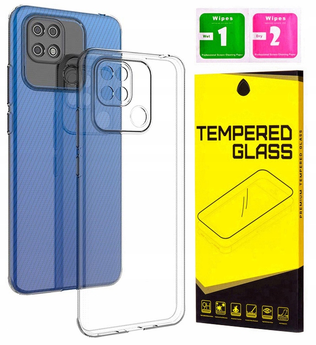 

Etui Silikon Do Xiaomi Redmi 10C Szkło 9H