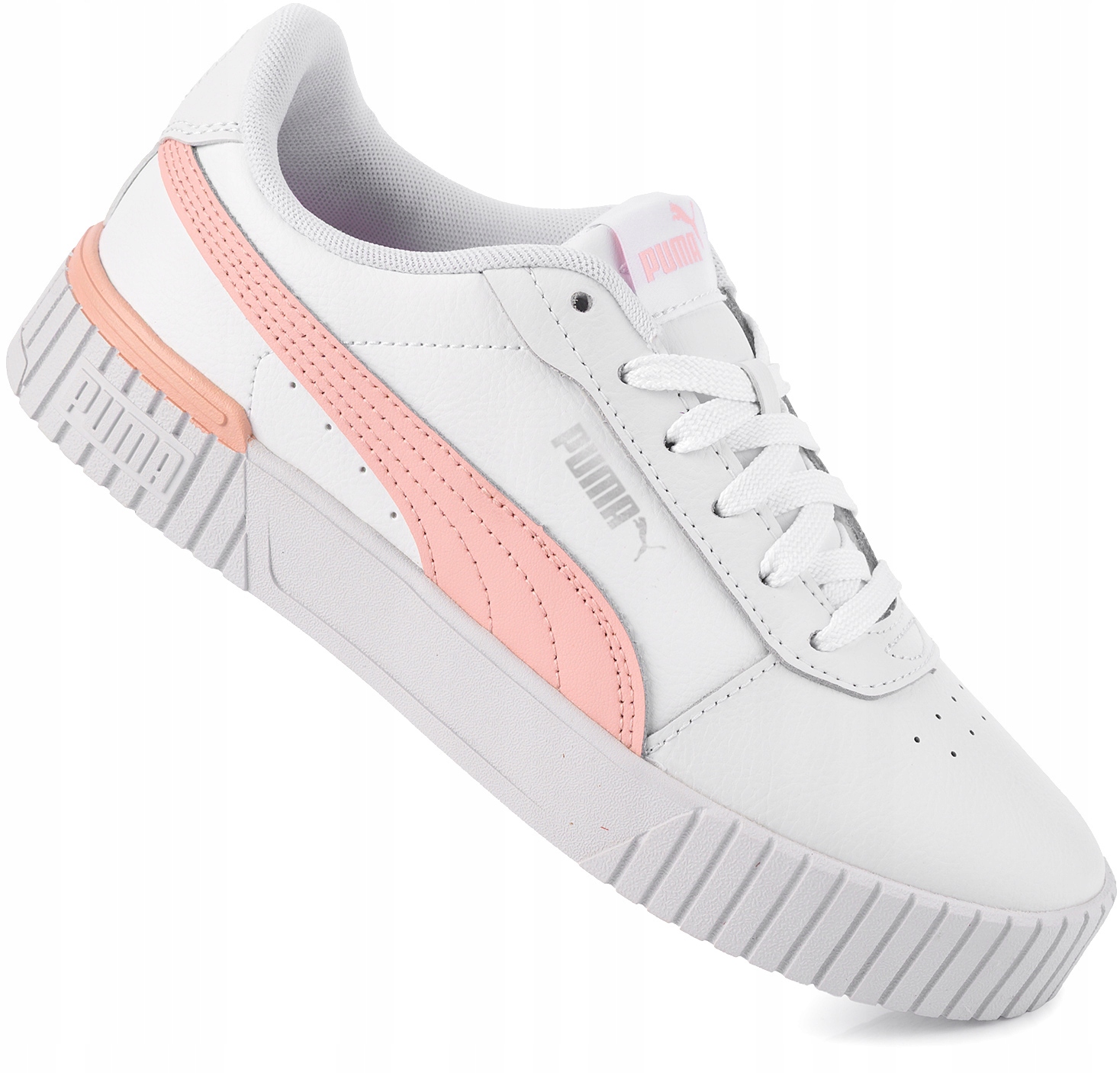 Puma dámské sportovní boty Carina 2.0 bílé kožené dámské velikost 35,5