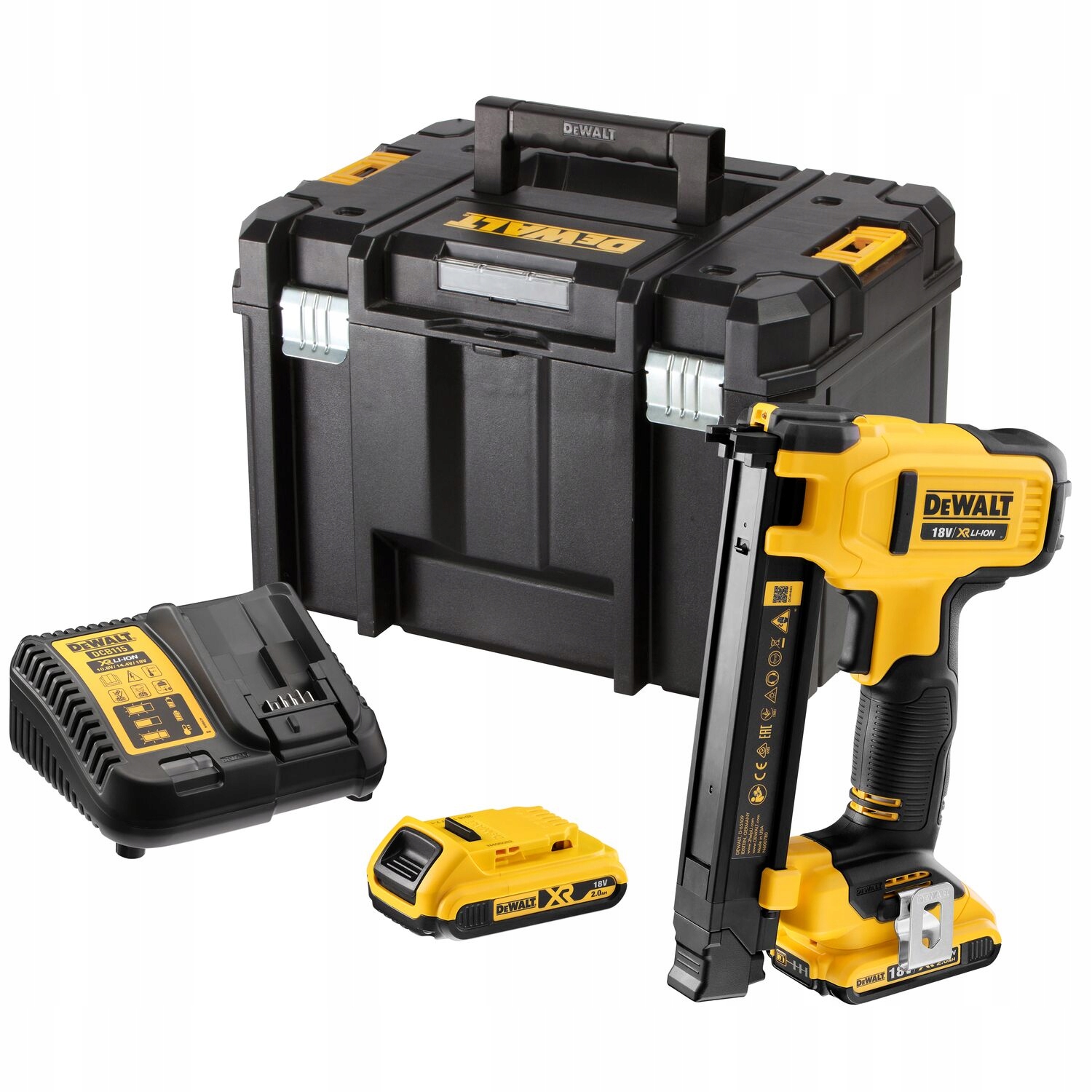 DEWALT СТЕПЛЕР ДЛЯ ЕЛЕКТРИКІВ 18V 2X2AH DCN701D2