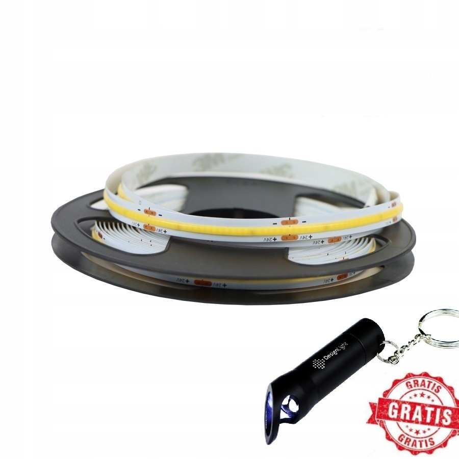 

Taśma Led Cob Bezpunktowa Neutral 12,8W/m