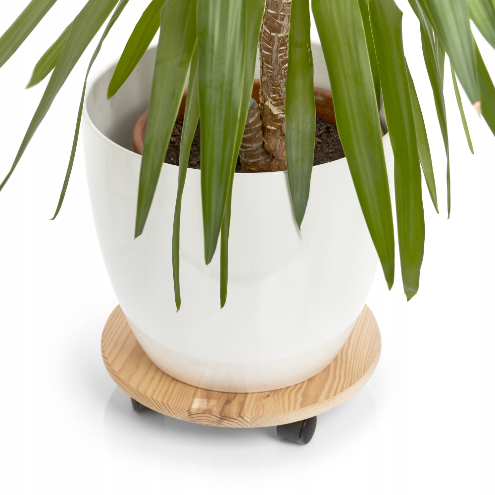 

Podstawka pod Doniczkę na kółkach drewniana Zeller