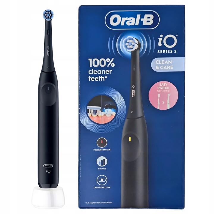 Szczoteczka elektryczna magnetyczna Braun Oral-B iO Series 2 czarna