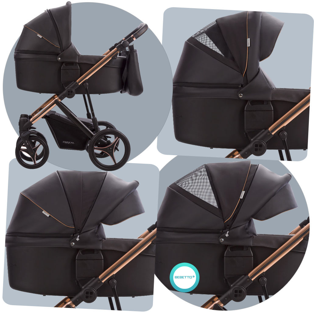 WÓZEK BEBETTO 2W1 PASCAL PREMIUM CLASS STELLA 08 Stelaż Aluminiowy
