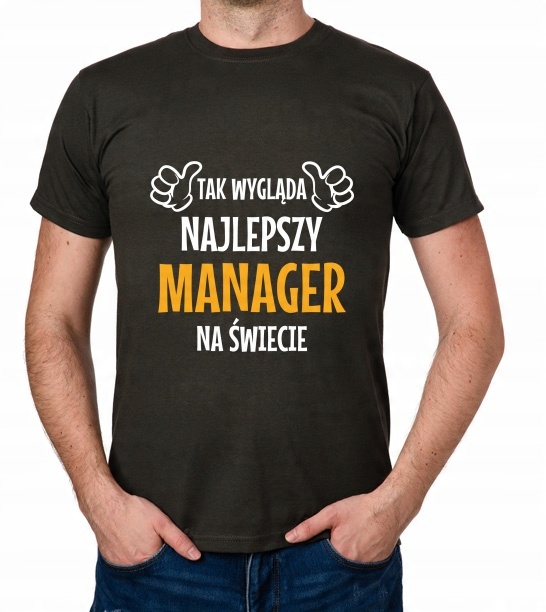 

koszulka Najlepszy Manager prezent