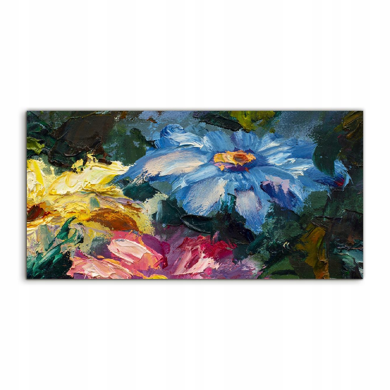 

Obraz akryl 100x50 na prezent Kwiaty Claude Monet