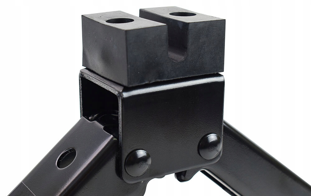 PODNOŚNIK SAMOCHODOWY TRAPEZOWY 2T GUMA TORBA Minimalna wysokość podnoszenia 115 mm