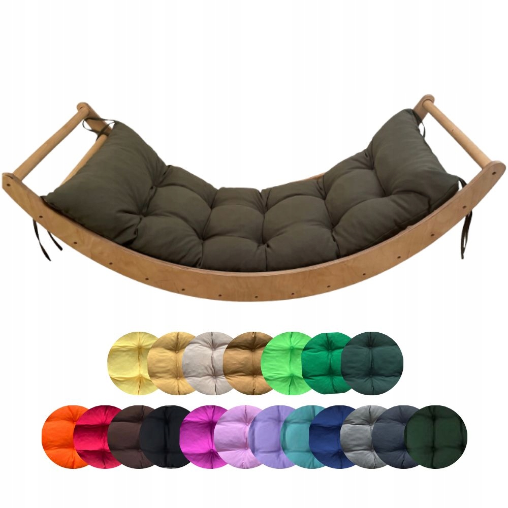 Poduszka na bujak Montessori oliwkowa M EAN (GTIN) 5905529961595