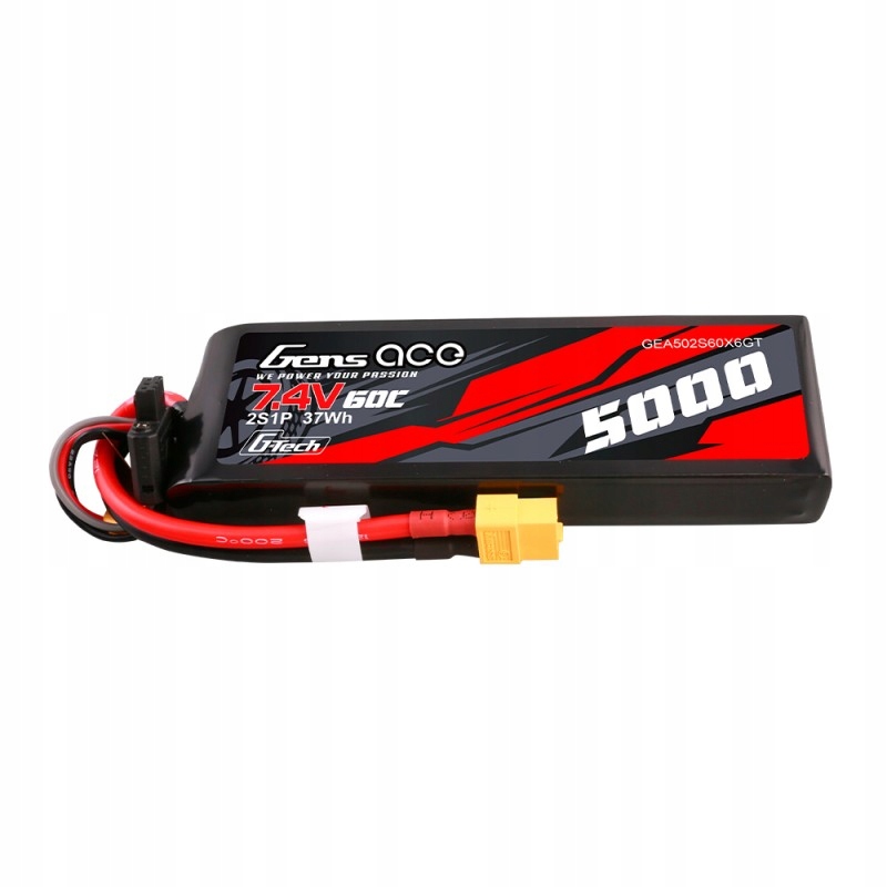 Gens ace G-Tech balíček LiPo 7,4V 5000mAh 2S 60C