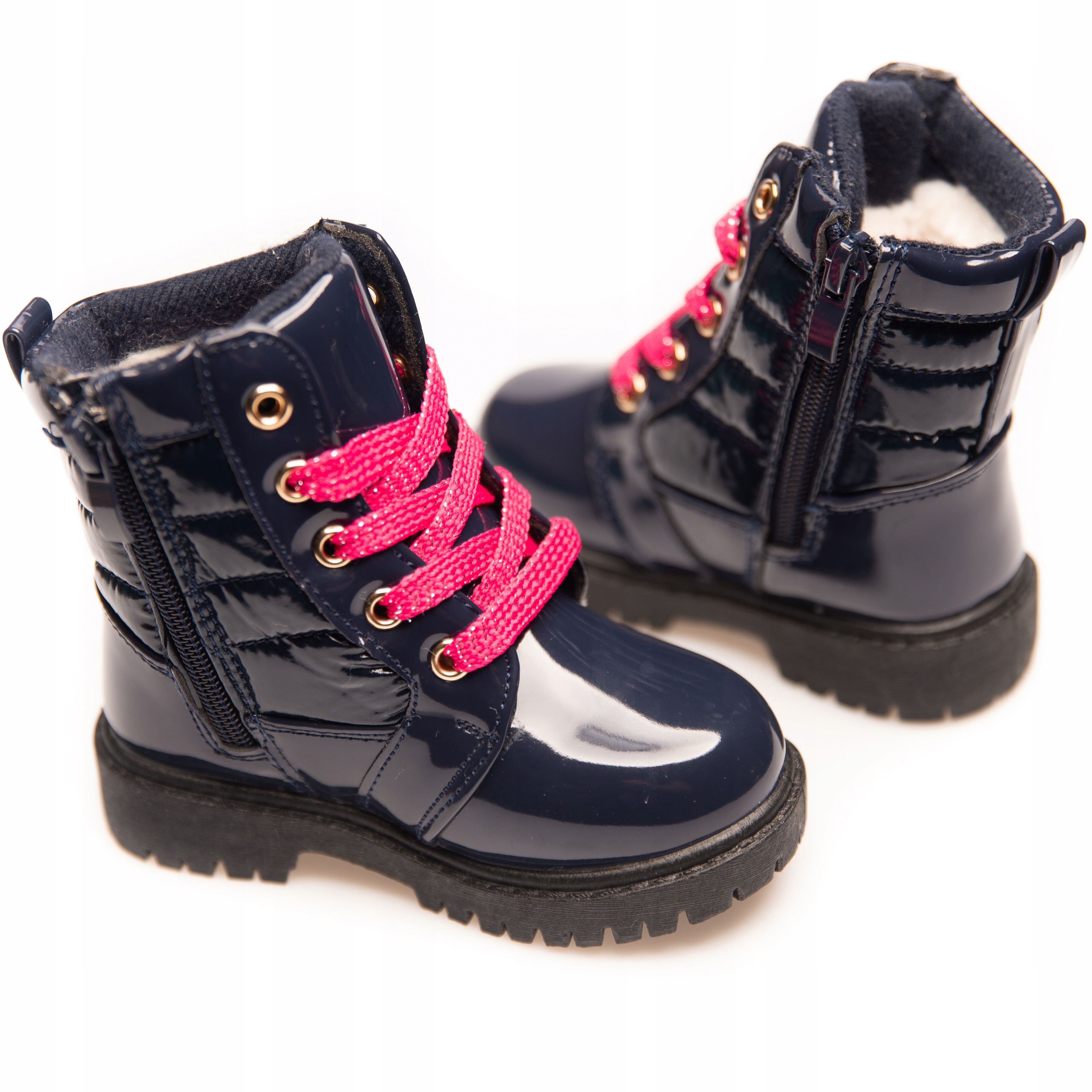 BOTKI KOZAKI DZIEWCZĘCE OCIEPLANE LEKKIE 24 Kod producenta 8162