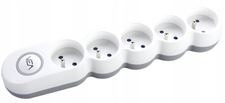PRZEDŁUŻACZ LISTWA ZASILAJĄCA 5M 5 GNIAZD WYŁĄCZNI