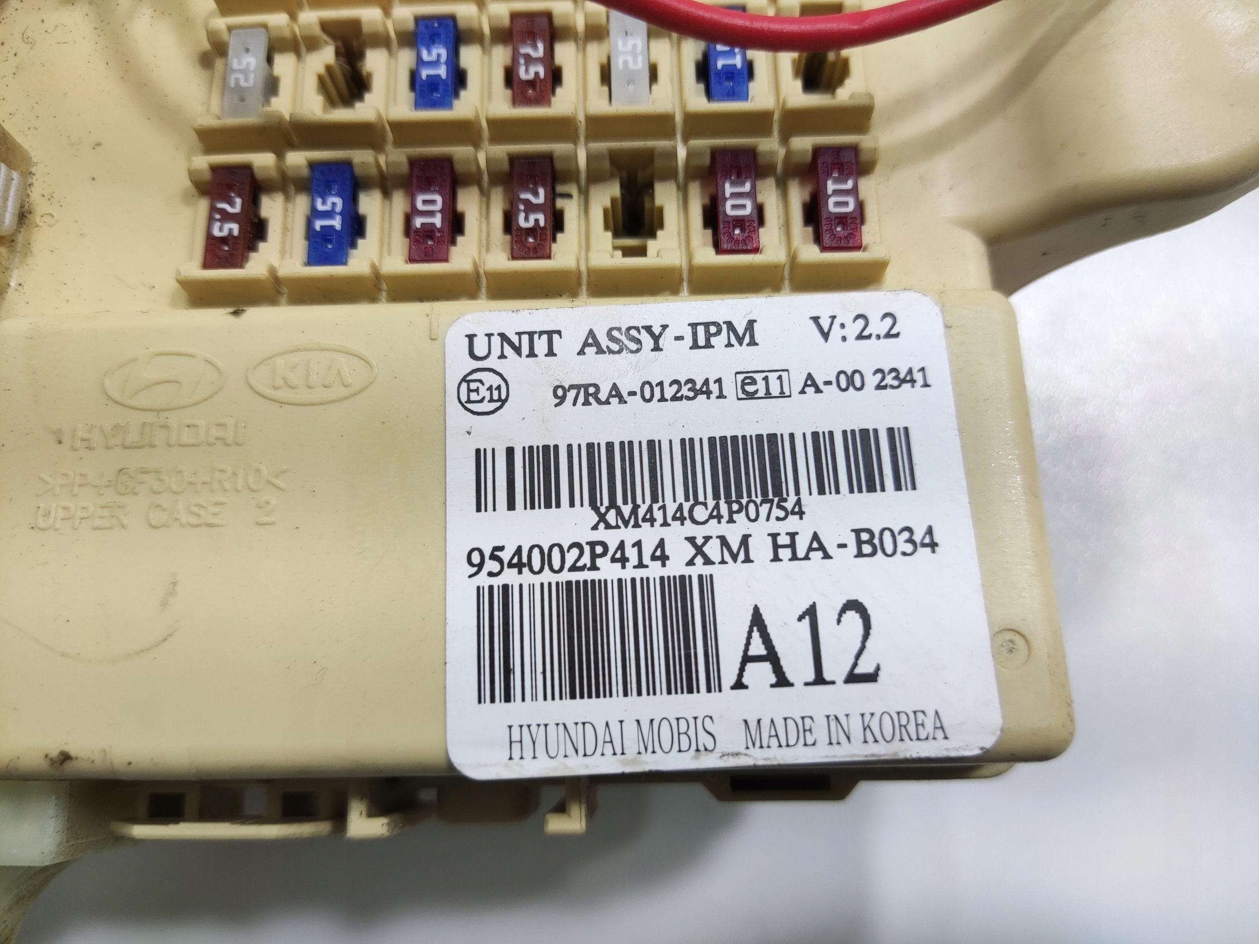 MODULE MODULE FUSIBLES BSI KIA SORENTO II 954002P414 2009-2012