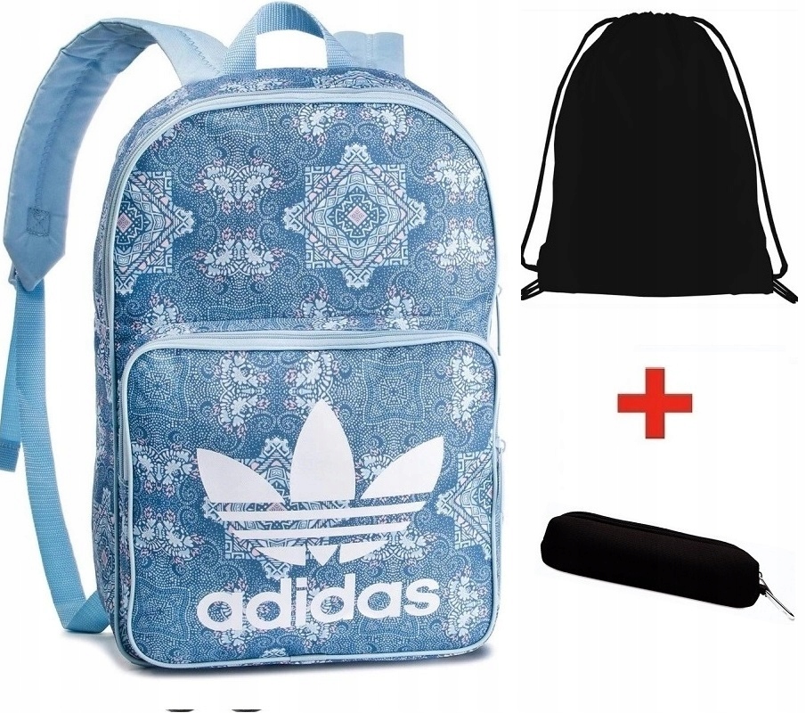 

Zestaw Plecak Adidas Piórnik Worek Na Buty DU7736