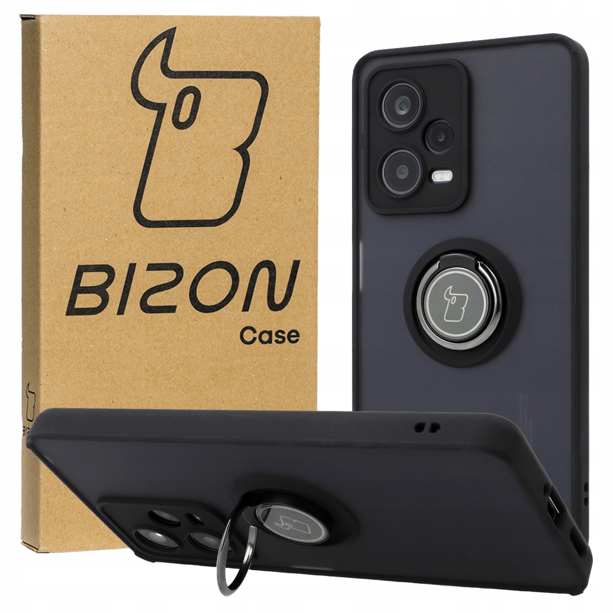 

Etui Bizon do Redmi Note 12 Pro 5G, obudowa, ring