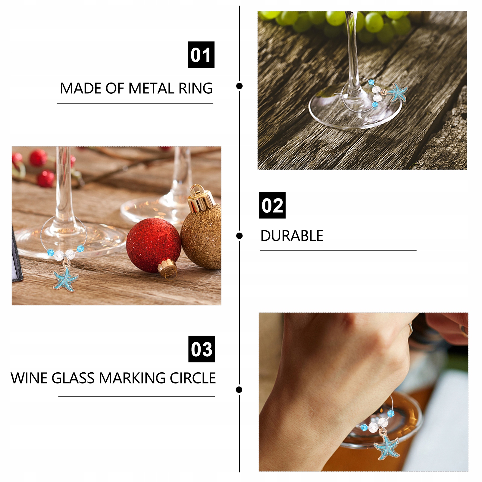 SZKŁO ZNACZNIKOWE DO KUBEK CHARMS MUSZULKA KIELICH Kod producenta Malirt