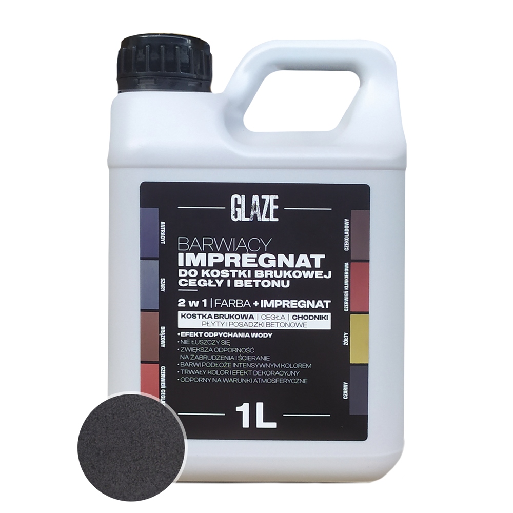 

Impregnat Do Kostki Brukowej Glaze Czarny 1L