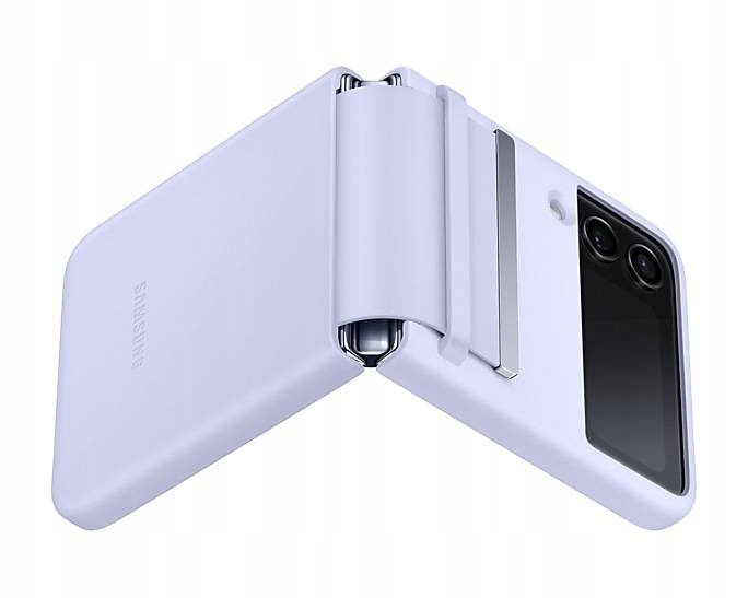 Etui Samsung Flap Leather Cover Purple do Galaxy Z Flip4 (EF-VF721LLEGWW)