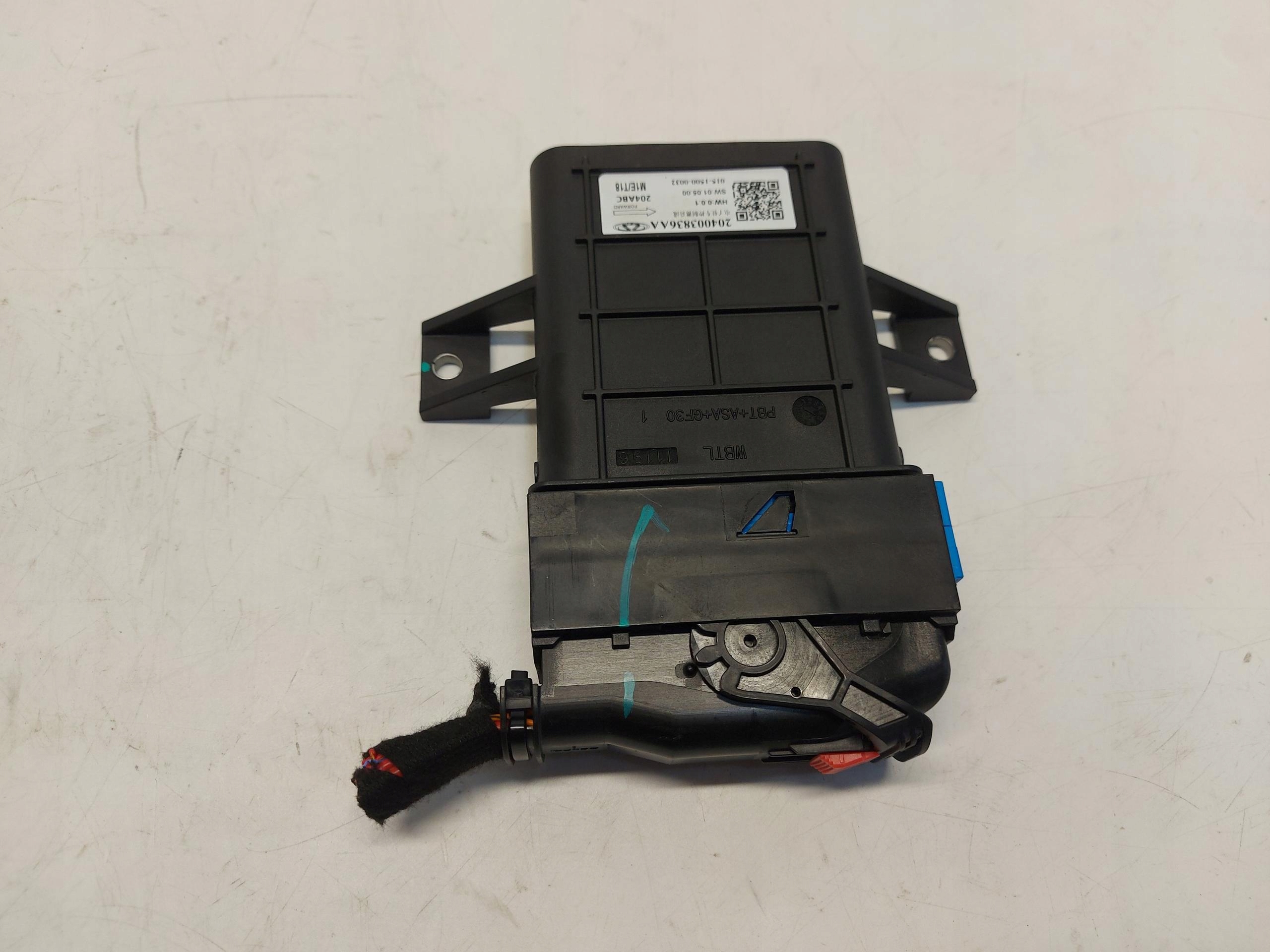 Jaecoo 7 PHEV 2025r Module Unité de contrôle Ordinateur Prise 204003836aa