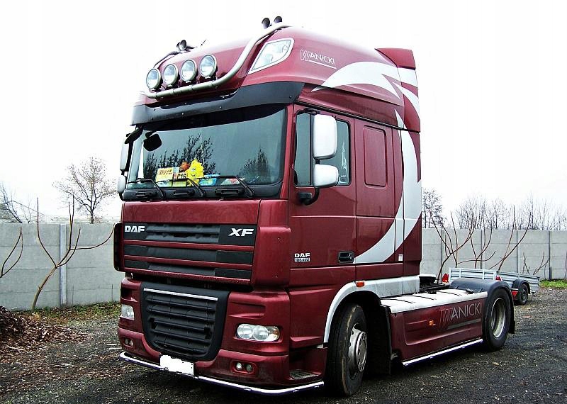 Orurowanie miedzyosiowe, boczne Daf XF 105