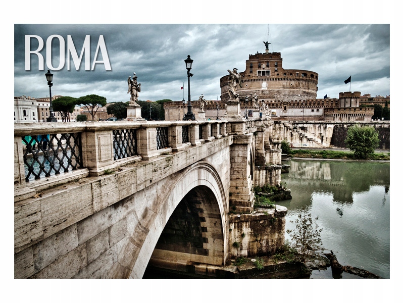 

Rzym Ponte Sant’Angelo Magnes na lodówkę
