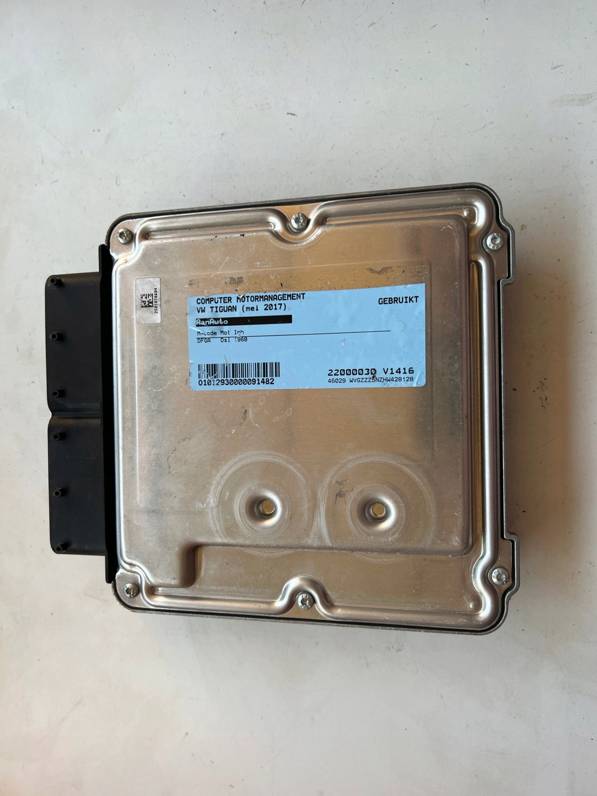VW PASSAT DCZA 1.6 TDI 04L907309P 0281031483 EDC17C74 computer Originale