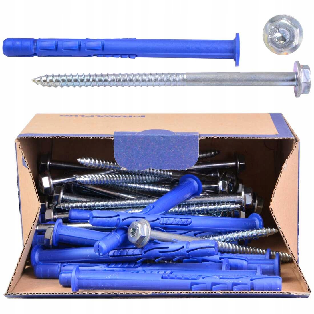 

Rawplug Kołek Ramowy FF1 kołnierz 10x100mm 25szt