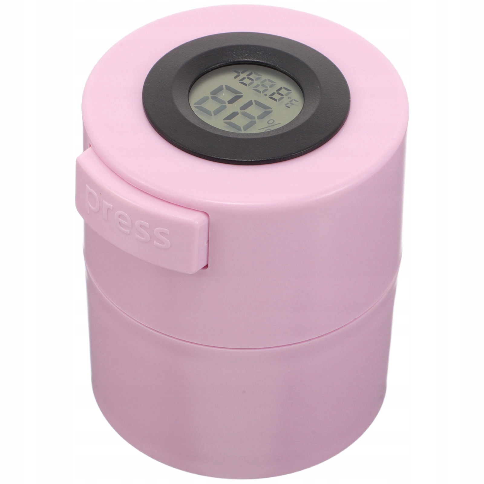 KOMPAKTOWE PUDEŁKO DO PRZECHOWYWANIA KLEJU DO RZĘS Z SZCZELNĄ PRASĄ DOZUJĄCĄ