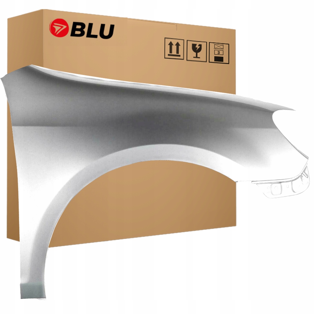 Blu Blatník Vw Golf VI 6 LA7W pravý stříbrný 08-16 přední kombi