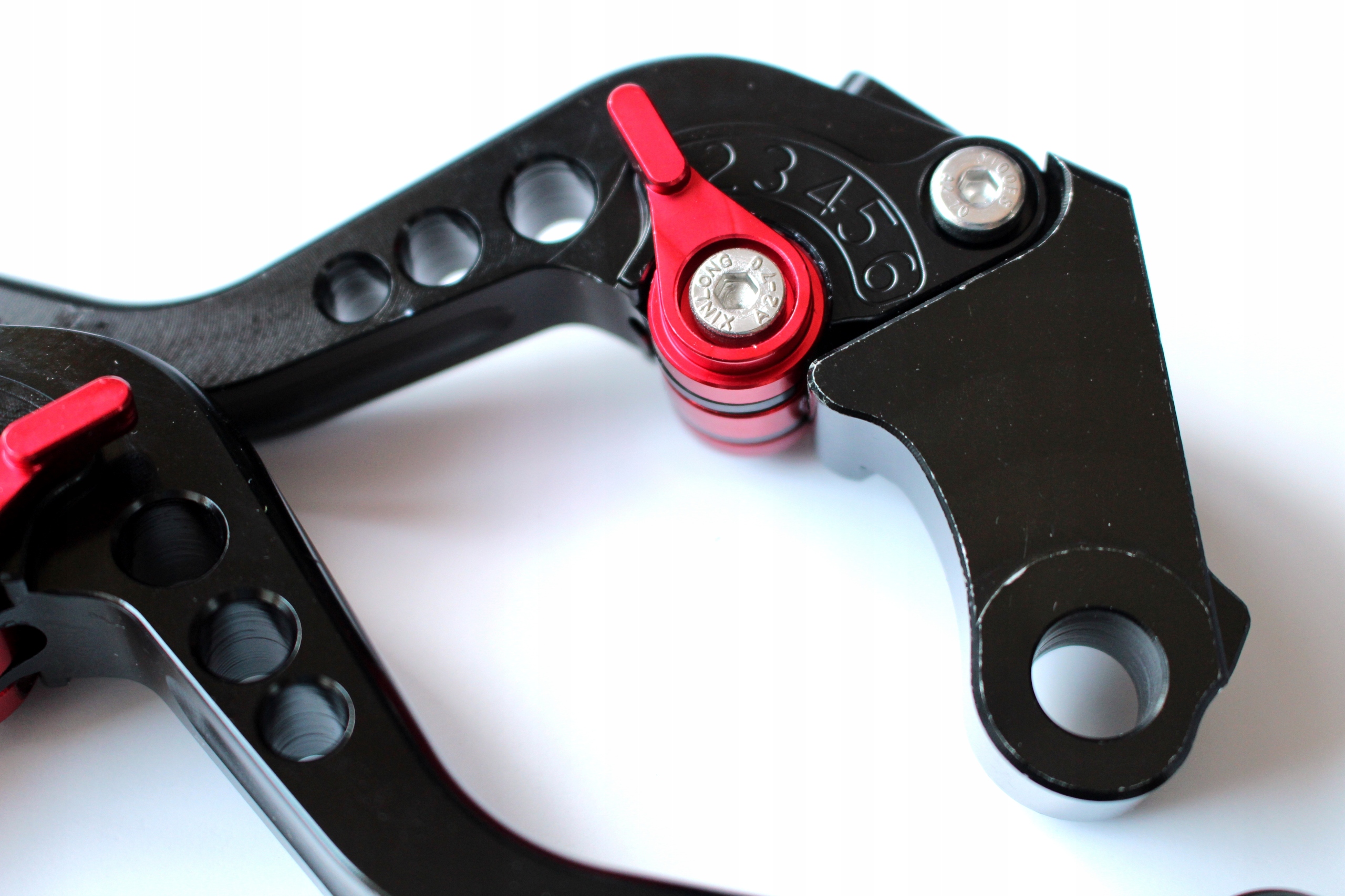 Klamki KROTKIE sportowe HONDA CBR F4i F3 HORNET CB Color black