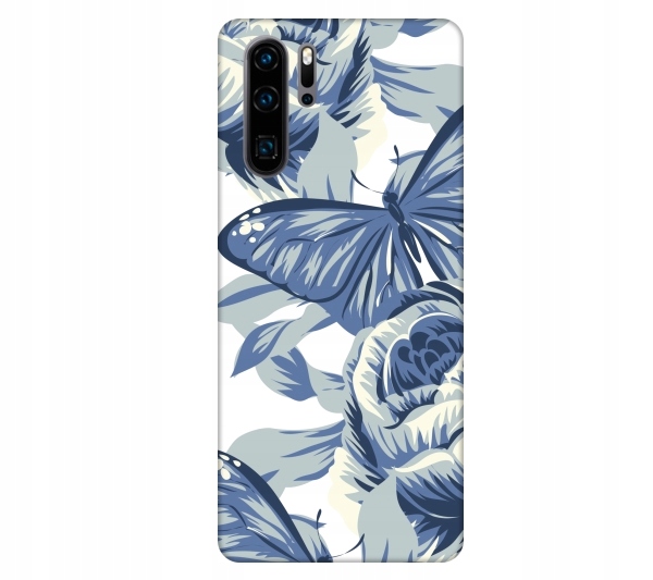 

Etui pokrowiec do Huawei P30 Pro Floral kwiaty mot